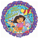 Dora Happy Birthday Feliz Cumpleanos 18″ Foil Balloon by Anagram from Instaballoons