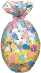 Easter Cello Basket Bag by Amscan from Instaballoons