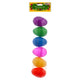 Easter Jumbo Neon Plastic Eggs (6 count)