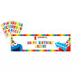 Sesame Street 1st First Birthday Personalized Party Banner