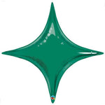 Emerald Green Starpoint 20″ Foil Balloon by Qualatex from Instaballoons