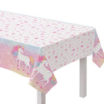 Enchanted Unicorn Table Cover by Amscan from Instaballoons