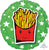 Epic Party French Fries 18″ Foil Balloon by Anagram from Instaballoons