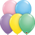 Pastel Assortment 9″ Latex Balloons (100 count)