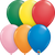 11″ Standard Assortment Latex Balloons (100 Count)