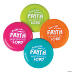 Faith Mini Flying Discs by Fun Express from Instaballoons