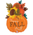 Fall Floral Pumpkin Vase 34″ by Betallic from Instaballoons