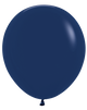 Globos de látex Fashion Navy de 18″ (25 unidades)