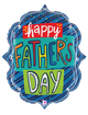Father's Day Confetti Frame 27″ Balloon