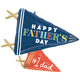 Father's Day Varsity Dad  28″ Balloon