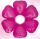 Globos de 16″ con flor de margarita fucsia pastel (3 unidades)