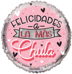 Felicidades a Las Mas Chula 18″ Foil Balloon by Convergram from Instaballoons