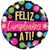 Feliz Cumpleanos Ati 18″ Foil Balloon by Convergram from Instaballoons