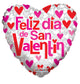 Feliz Dia De San Valentin 18″ Balloon