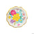 Fiesta Floral Bright Dessert Plates 7″ by Fun Express from Instaballoons