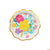 Fiesta Floral Bright Dessert Plates 7″ by Fun Express from Instaballoons