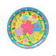 Fiesta Floral Platos Brillantes 9″ (8 unidades)