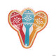 Platos de papel Fiesta Maraca Shape 7"