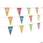 Fiesta Party Cutout Pennant 12″ x 100′ by Fun Express from Instaballoons