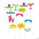 Fiesta Party Photo Stick Props (12 count)