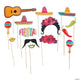 Fiesta Photo Stick Props (12 count)