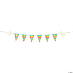 Fiesta Pinata Pennant Banner 7′ by Fun Express from Instaballoons