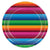 Fiesta Serape Paper Plates 9″ by Beistle from Instaballoons