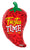 Fiesta Time Chili Pepper 36″ Foil Balloon by Convergram from Instaballoons