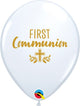First Communion 11″ Latex Balloons (50 count)