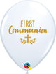 First Communion 11″ Latex Balloons (50 count)