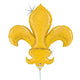 Fleur De Lis Mardi Gras 14″ Balloon (requires heat-sealing)