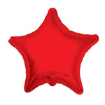 Solid Star Red 9″ (requires heat-sealing) Balloon (10 Count)