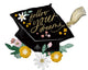 Follow Your Dreams Grad Cap Blooms 30″ Balloon