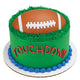 Football Cake Topper Pop Tops (24 count)