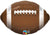 Football 18″ Foil Balloon by Qualatex from Instaballoons