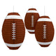 Football Lantern Decorations (3 count)