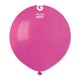 Globos de Látex Fucsia 19″ (25 unidades)