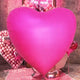 Fuchsia Heart 65″ Balloon