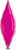 Fuchsia Taper 27″ Foil Balloon by Qualatex from Instaballoons
