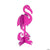 Fun Express Flamingo Glitter Centerpiece