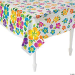 Fun Express Hibiscus Table Cover
