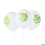 Fun Express Latex Palm Leaf 11″ Latex Balloons (24 count)