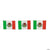 Fun Express Mexican Flag Pennant Banner 24′