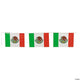 Mexican Flag Pennant Banner 24′
