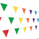 Multicolor Pennant Banner 100′