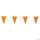 Orange Pennant Banner 100′