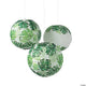 Palm Leaves Hanging Lanterns 6 Piece Set