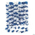 Fun Express Party Supplies Blue & White Flower Leis (12 count)
