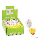 Fun Express Party Supplies Easter Bunny & Chick Wind-up