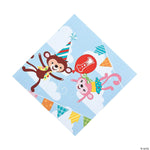 Fun Express Party Supplies Paper 1st Birthday Circus Luncheon Napkins (16 count)
